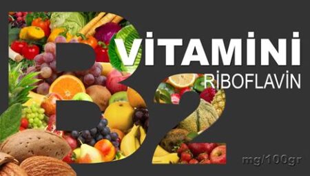 B2 Vitamini (Riboflavin) ve Metabolizma Hızınız